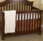 Photo 2 Raspberry Dot 7pc Crib Bedding Set