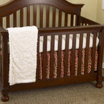Raspberry Dot 7pc Crib Bedding Set