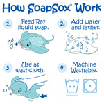 Ray the Manta Bath Sponge