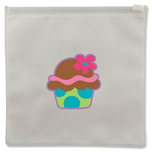 Reusable Cupcake Snack Bag Set of 2