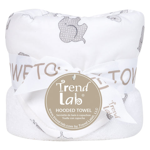 Safari Chevron Deluxe Hooded Towel