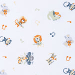 Photo 7 Safari Rock Band 6 Piece Crib Bedding Set