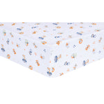 Photo 6 Safari Rock Band 6 Piece Crib Bedding Set