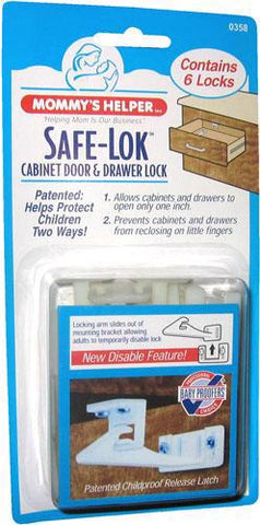 Safe-Lok Drawer & Cabinet Latch