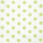 Photo 2 Sage Dot Deluxe Flannel Changing Pad Cover