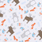 Photo 2 Scandi Forest Fitted Crib Sheet