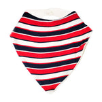 Red, Black and White Stripe