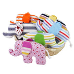Photo 1 Scrappy Elephant - 12 pack- Assorted colors