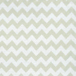 Sea Foam Chevron Changing Pad Cover