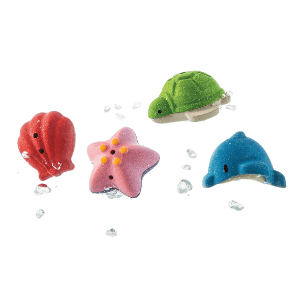 Sea Life Bath Set of 4 - 5658