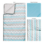 Photo 2 Seashore Waves 3 Piece Crib Bedding Set