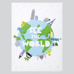 Photo 2 See the World Dinosaurs Canvas Wall Art