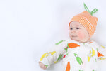 Photo 3 Side Snap Kimono - Fruit and Veggie Muslin