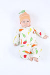 Photo 2 Side Snap Kimono - Fruit and Veggie Muslin