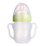 Silicone Baby Bottle with handle 5.5fl oz