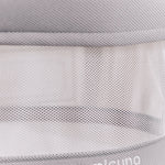 Smart Luce Wooden Bassinet with Light and Fabric