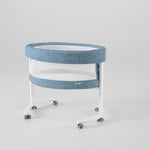 Smart Luce Wooden Bassinet with Light and Fabric