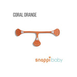 Neutral Snappi 3-Pack (Baltic Gray, Bamboo Green, Coral Orange)