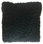 Photo 1 Soft square Black Faux Fur Decor Throw Pillow