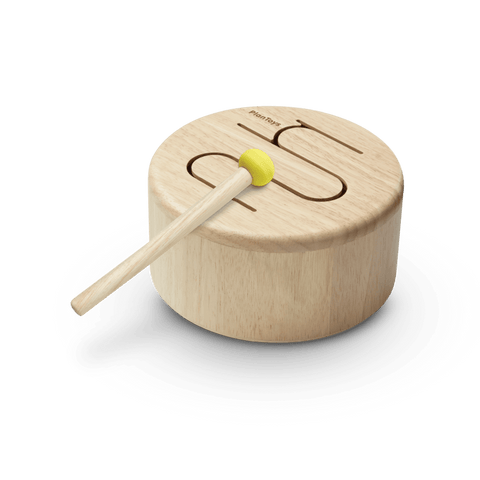 Solid Drum Music Toy - Natural - 6439