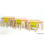 Photo 3 Square  Children's Table