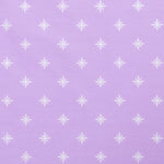 Stars Lavender Fitted Crib Sheet