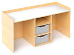 Photo 2 Desk with Trays