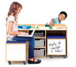 Photo 1 Desk and Bin set