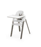 Photo 2 Hazy Grey legs, White seat, Grey cushion & Tray