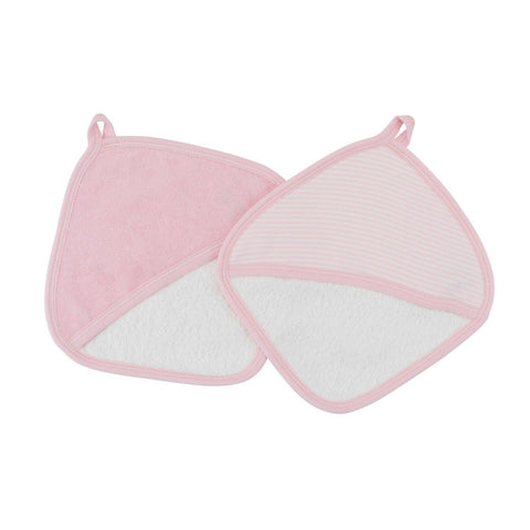 Pale Pink Stripe with Pale Pink Trim