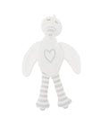 Photo 1 Stuffed Stork Plush Animal Toy - Grey Embroidery