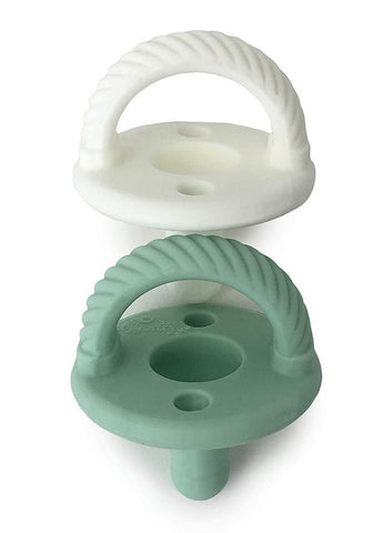 Green and White Cables
