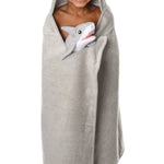 Tank the Shark Hooded Bath Towel