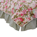 Photo 2 Tea Party 5 Pc Floral Reversible Twin Bedding Set