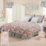 Photo 2 Tea Party Floral Queen Bed Skirt