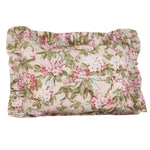 Photo 1 Tea Party Floral Ruffled Pillow Sham