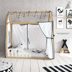 Photo 5 TIPI House Toddler Bed Waterwood Frame and Fabric - Claire
