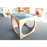 Photo 1 Toddler Acrylic Sky Top Play House Cube