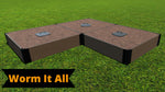 Photo 17 Tool-Free 'Arrowhead' Straight Corner Raised Garden Bed - 8' x 8'