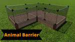 Photo 18 Tool-Free 'Arrowhead' Straight Corner Raised Garden Bed - 8' x 8'