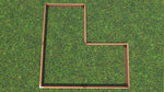Photo 16 Tool-Free 'Arrowhead' Straight Corner Raised Garden Bed - 8' x 8'