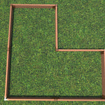 Tool-Free 'Arrowhead' Straight Corner Raised Garden Bed - 8' x 8'