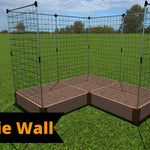 Tool-Free 'Arrowhead' Straight Corner Raised Garden Bed - 8' x 8'