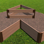 Classic Sienna / 1" Profile / 3-Levels = 16.5" tall