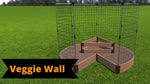Photo 9 Tool-Free Circle Keyhole Garden with Composter - 9' x 9'