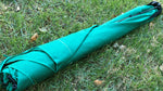 Photo 7 Tool-Free Composite Hexagon Sandbox Kit with Telescoping Canopy/Cover - 7' x 8'