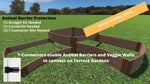 Photo 7 Tool-Free 'Dakota' Curved Corner Raised Garden Bed - 8' x 8'