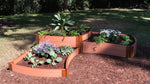 Photo 4 Tool-Free 'Dakota' Curved Corner Raised Garden Bed - 8' x 8'