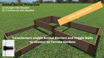 Photo 11 Tool-Free 'Fort Knox' Straight Corner Raised Garden Bed - 8' x 8'