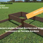 Tool-Free 'Fort Knox' Straight Corner Raised Garden Bed - 8' x 8'